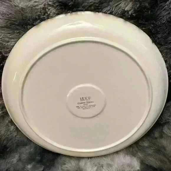 Country Berried Mikasa serving dish and pickle  dish - Picture 3 of 15